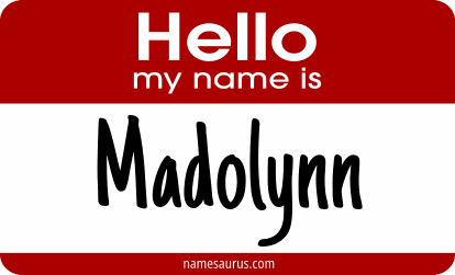 Hello my name is Madolynn png download