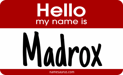 Hello my name is Madrox png download