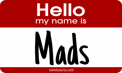 Hello my name is Mads png download