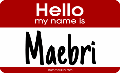 Hello my name is Maebri png download