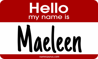 Hello my name is Maeleen png download