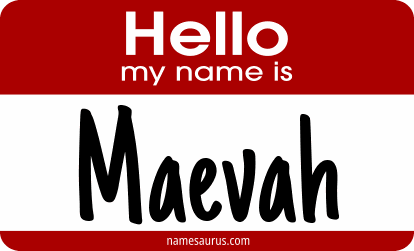Hello my name is Maevah png download