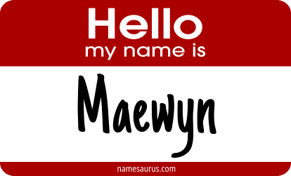 Hello my name is Maewyn png download