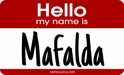 Hello my name is Mafalda png download