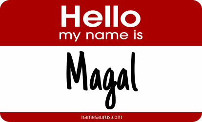 Hello my name is Magal png download