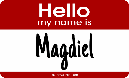 Hello my name is Magdiel png download