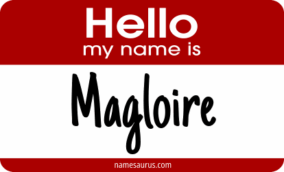 Hello my name is Magloire png download