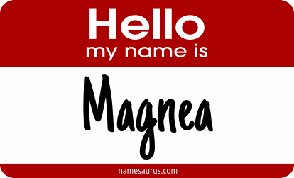 Hello my name is Magnea png download
