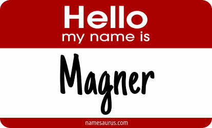 Hello my name is Magner png download