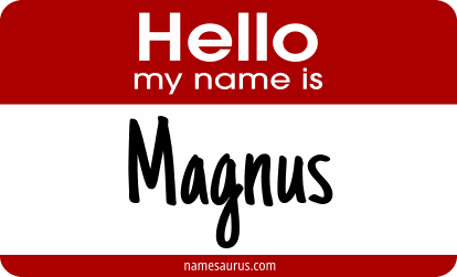 Hello my name is Magnus png download