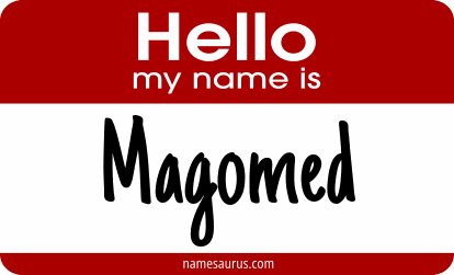 Hello my name is Magomed png download
