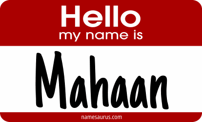 Hello my name is Mahaan png download