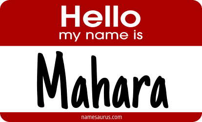 Hello my name is Mahara png download