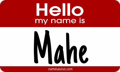 Hello my name is Mahe png download