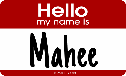 Hello my name is Mahee png download