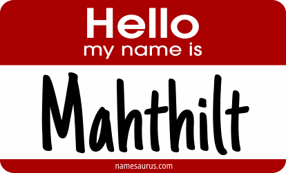 Hello my name is Mahthilt png download