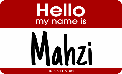 Hello my name is Mahzi png download
