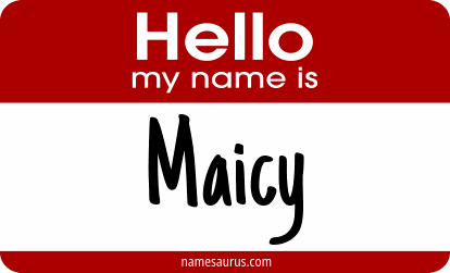 Hello my name is Maicy png download