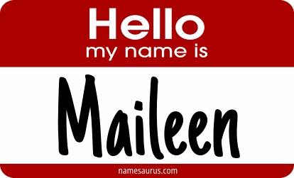 Hello my name is Maileen png download
