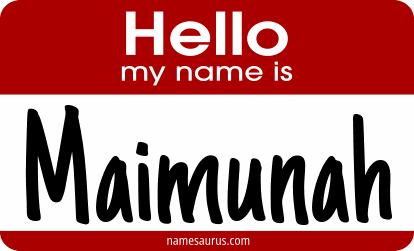 Hello my name is Maimunah png download