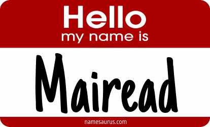Hello my name is Mairead png download