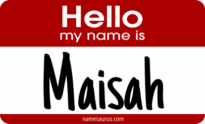 Hello my name is Maisah png download