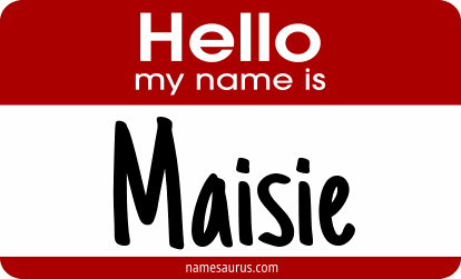 Hello my name is Maisie png download