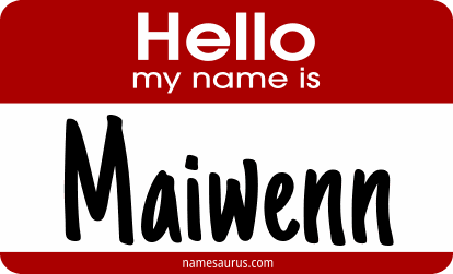 Hello my name is Maiwenn png download