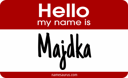 Hello my name is Majdka png download