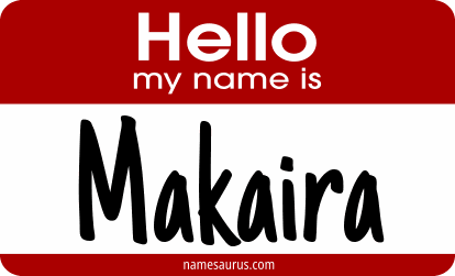 Hello my name is Makaira png download