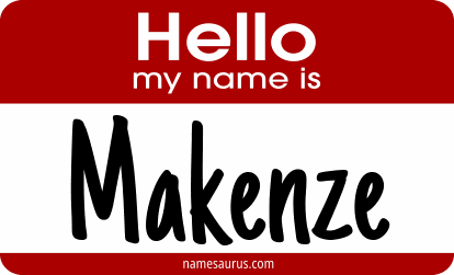 Hello my name is Makenze png download