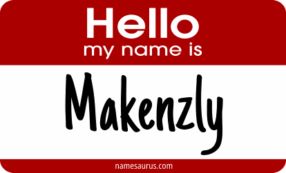 Hello my name is Makenzly png download