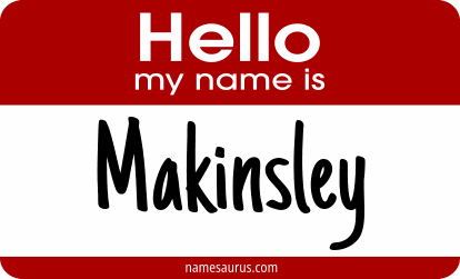Hello my name is Makinsley png download