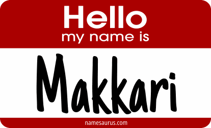 Hello my name is Makkari png download