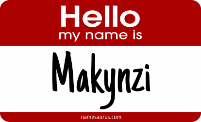 Hello my name is Makynzi png download