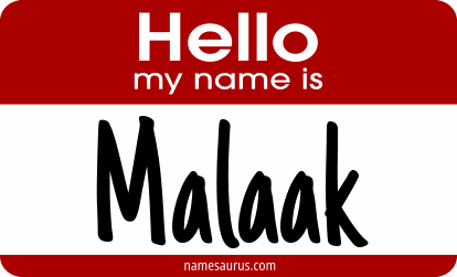 Hello my name is Malaak png download