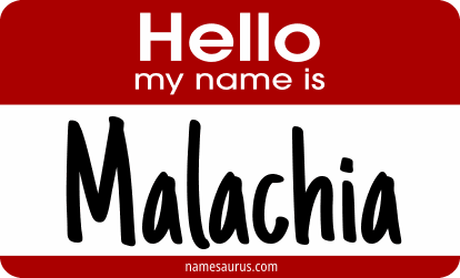 Hello my name is Malachia png download