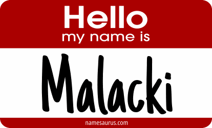 Hello my name is Malacki png download