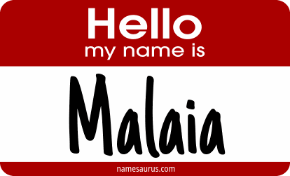 Hello my name is Malaia png download