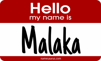 Hello my name is Malaka png download