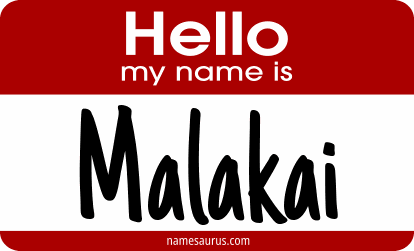 Hello my name is Malakai png download