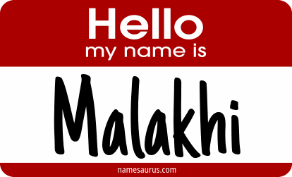 Hello my name is Malakhi png download