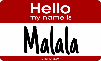 Hello my name is Malala png download
