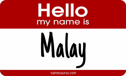 Hello my name is Malay png download