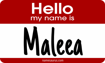 Hello my name is Maleea png download