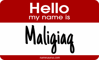 Hello my name is Maligiaq png download