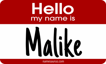 Hello my name is Malike png download