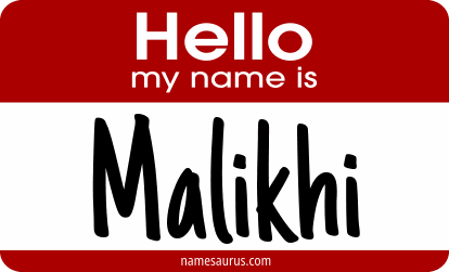 Hello my name is Malikhi png download