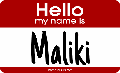 Hello my name is Maliki png download