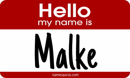 Hello my name is Malke png download